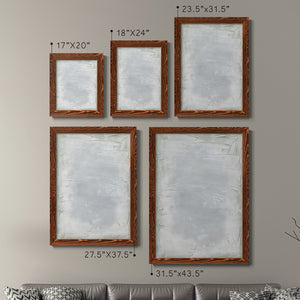 Subtle Transitions I - Premium Framed Canvas 2 Piece Set - Ready to Hang