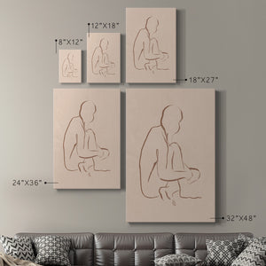 Sketched Pose I - Canvas Art Print