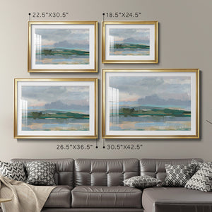 Twilight Vista Study II - Modern Framed Art Print