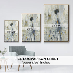 Fond Reflections - Framed Premium Gallery Wrapped Canvas L Frame - Ready to Hang