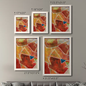 Primary Connection VII - Barnwood Framed Canvas Set