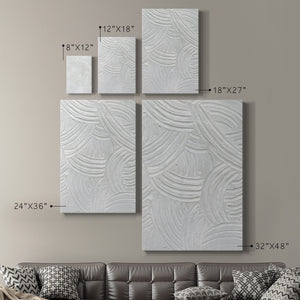 Sandstone Grooves II Premium Gallery Wrapped Canvas - Ready to Hang