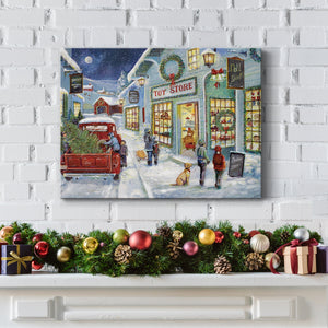 Toy Shop - Premium Gallery Wrapped Canvas  - Ready to Hang
