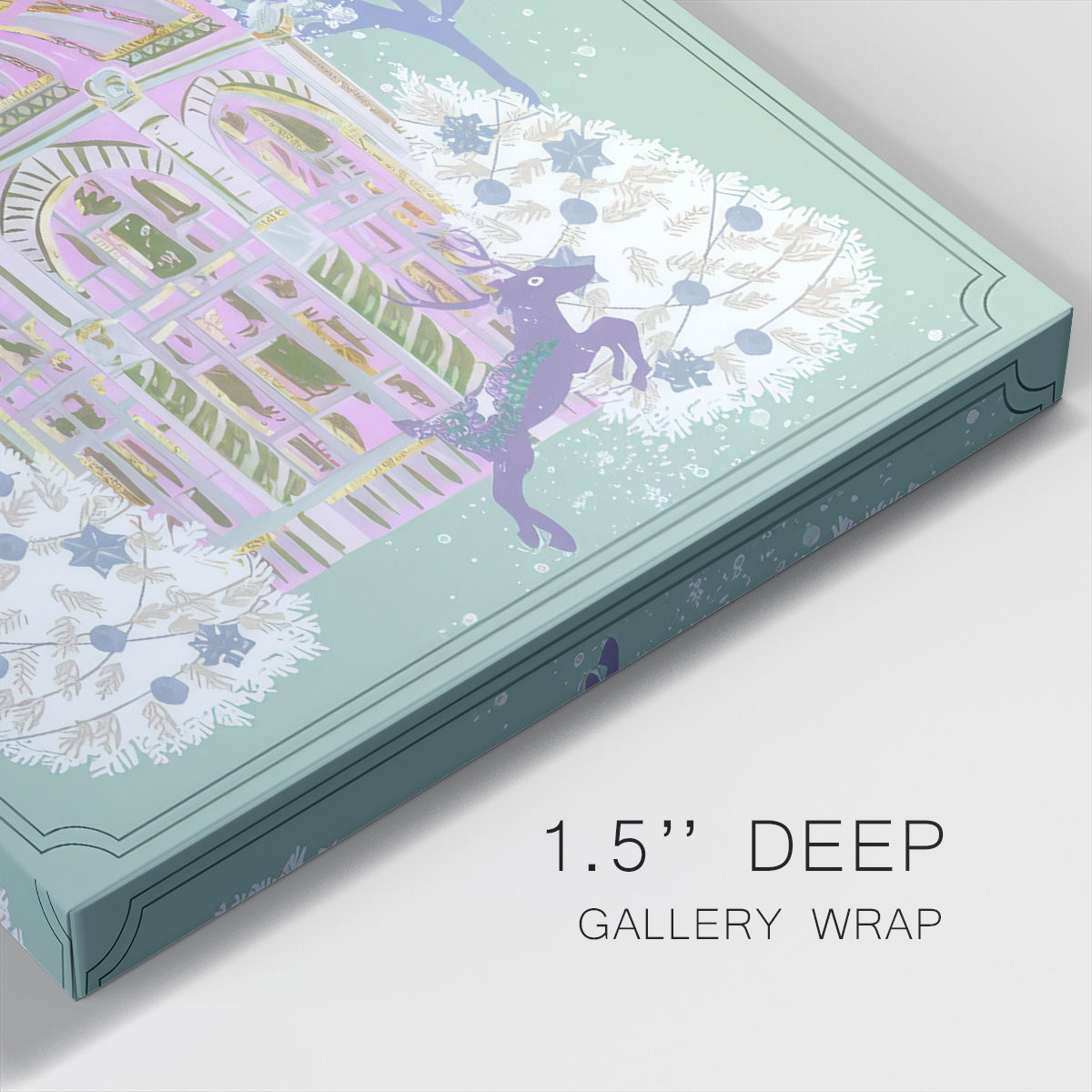 Winter Holidays V - Gallery Wrapped Canvas