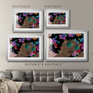 Butterfly Diva II - Modern Framed Art Print