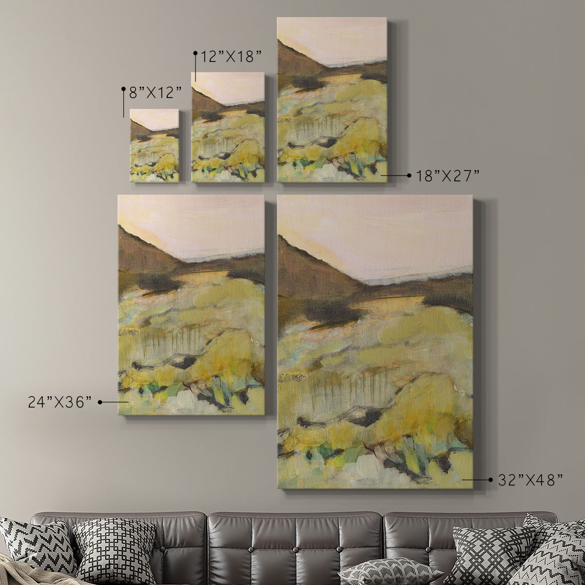 Desert Road Trip I Premium Gallery Wrapped Canvas - Ready to Hang