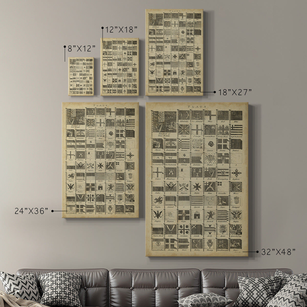 Encyclopediae VII Premium Gallery Wrapped Canvas - Ready to Hang