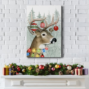 Festive Forest Collection B Premium Gallery Wrapped Canvas - Ready to Hang