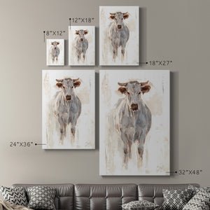 Sunlit Cows I - Canvas Art Print