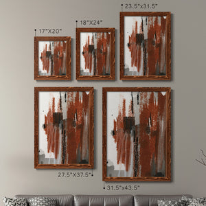 Loft Pastel V - Barnwood Framed Canvas Set