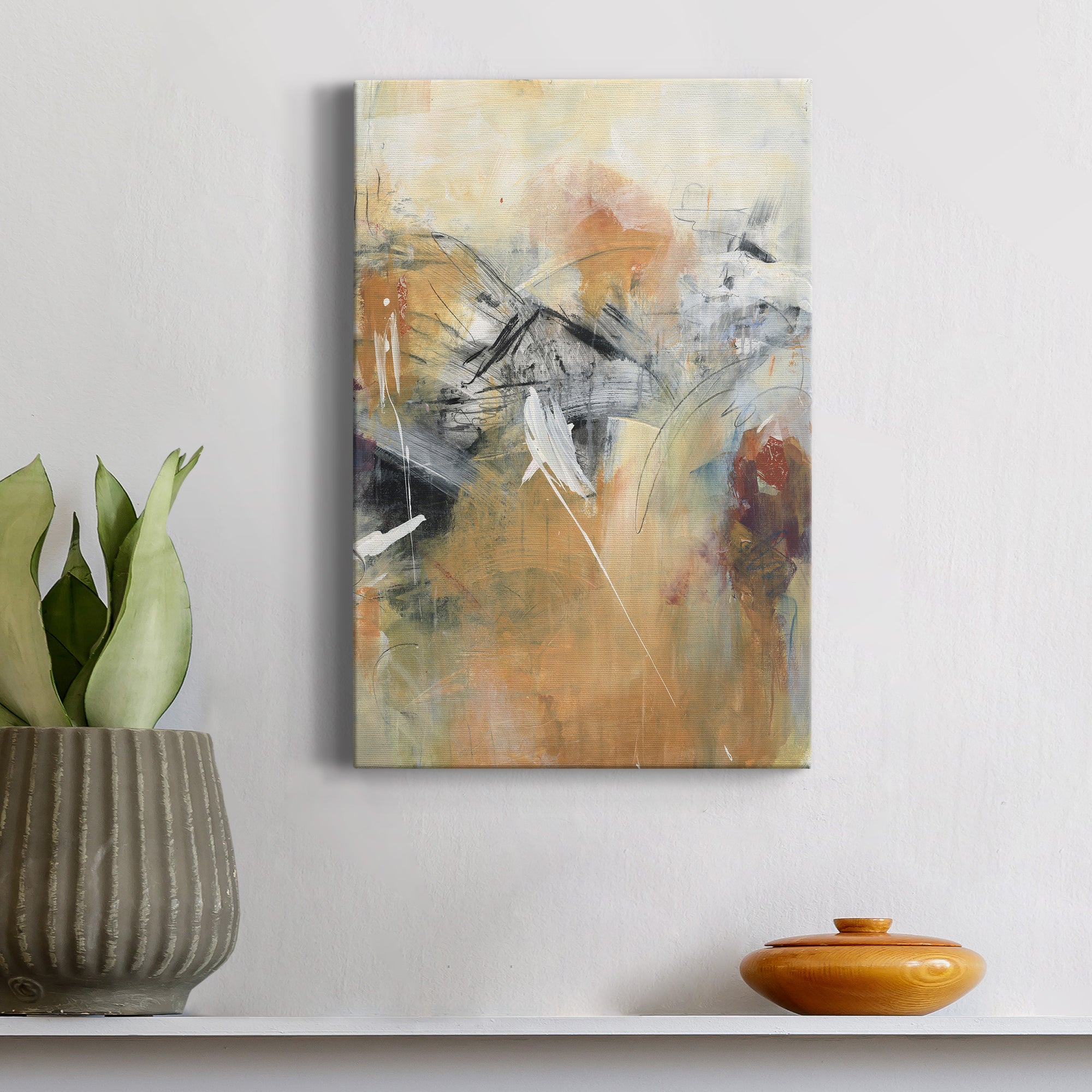 Frozen Spring II Premium Gallery Wrapped Canvas - Ready to Hang