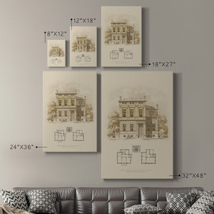 Estate and Plan III - Canvas Art Print