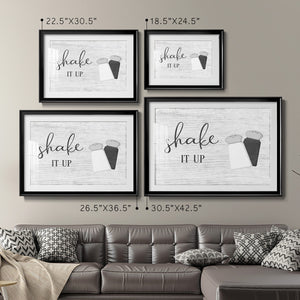 Shake it Up - Modern Framed Art Print