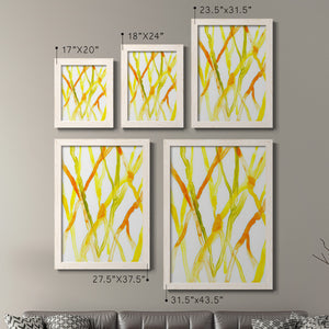 Runnel III - Barnwood Framed Canvas Set