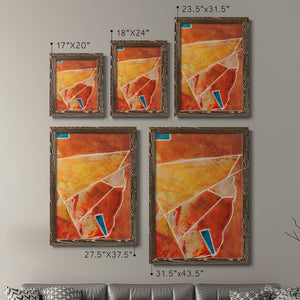 Primary Connection III - Barnwood Framed Canvas Set