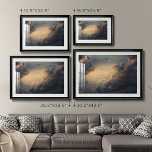 Soaring High Above - Modern Framed Art Print
