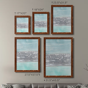 Hydrusphere I - Barnwood Framed Canvas Set