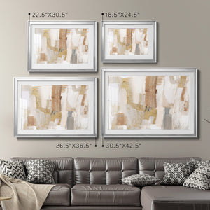 Gold Quartz I - Modern Framed Art Print