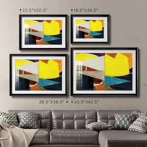 Jigsaw 1 - Modern Framed Art Print
