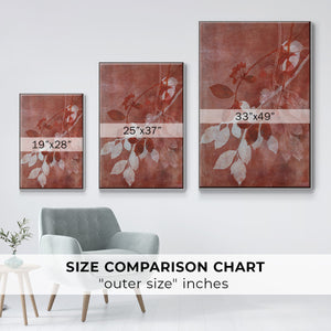 Branching Out XVI - Framed Premium Gallery Wrapped Canvas L Frame - Ready to Hang