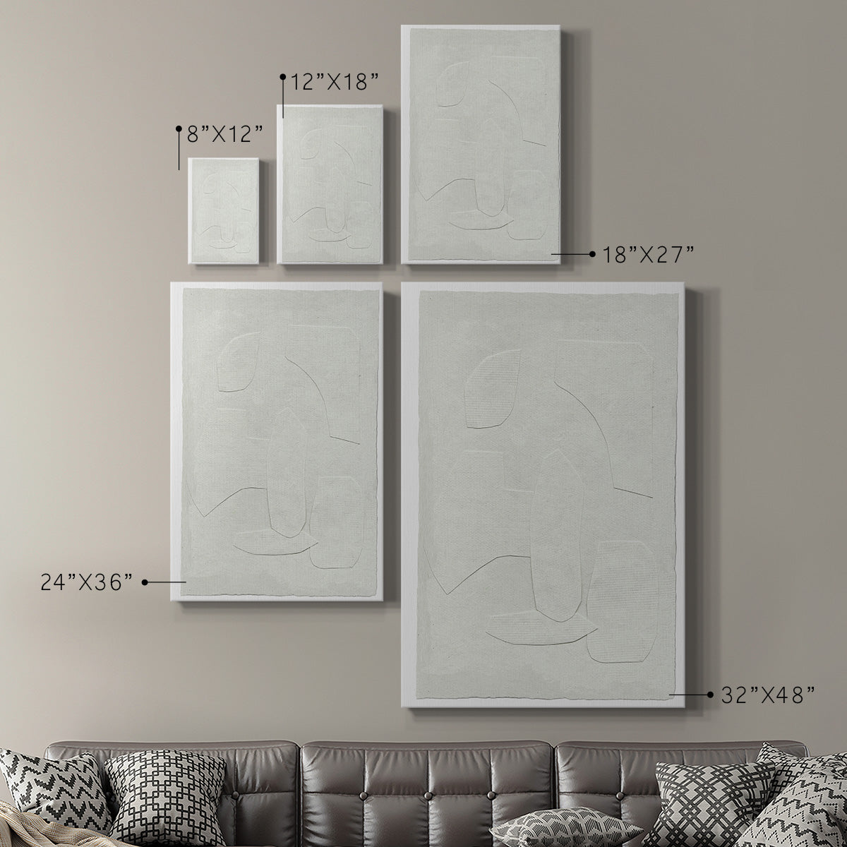 Paperwork III Premium Gallery Wrapped Canvas - Ready to Hang
