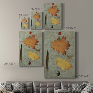 Autumn Leaf III Premium Gallery Wrapped Canvas - Ready to Hang