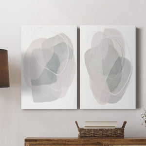 River Jewels I Premium Gallery Wrapped Canvas - Ready to Hang - Set of 2 - 8 x 12 Each