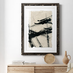 Lines Crossed II - Premium Framed Print - Distressed Barnwood Frame - Ready to Hang