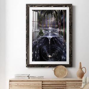 Genesis I - Barnwood Framed Art Print