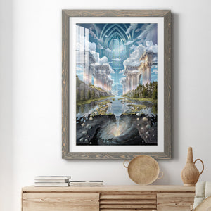 Genesis II - Barnwood Framed Art Print