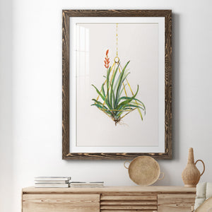 Gardenaire I - Barnwood Framed Art Print