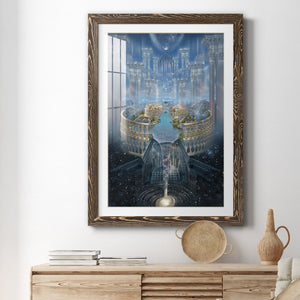 Solace - Barnwood Framed Art Print