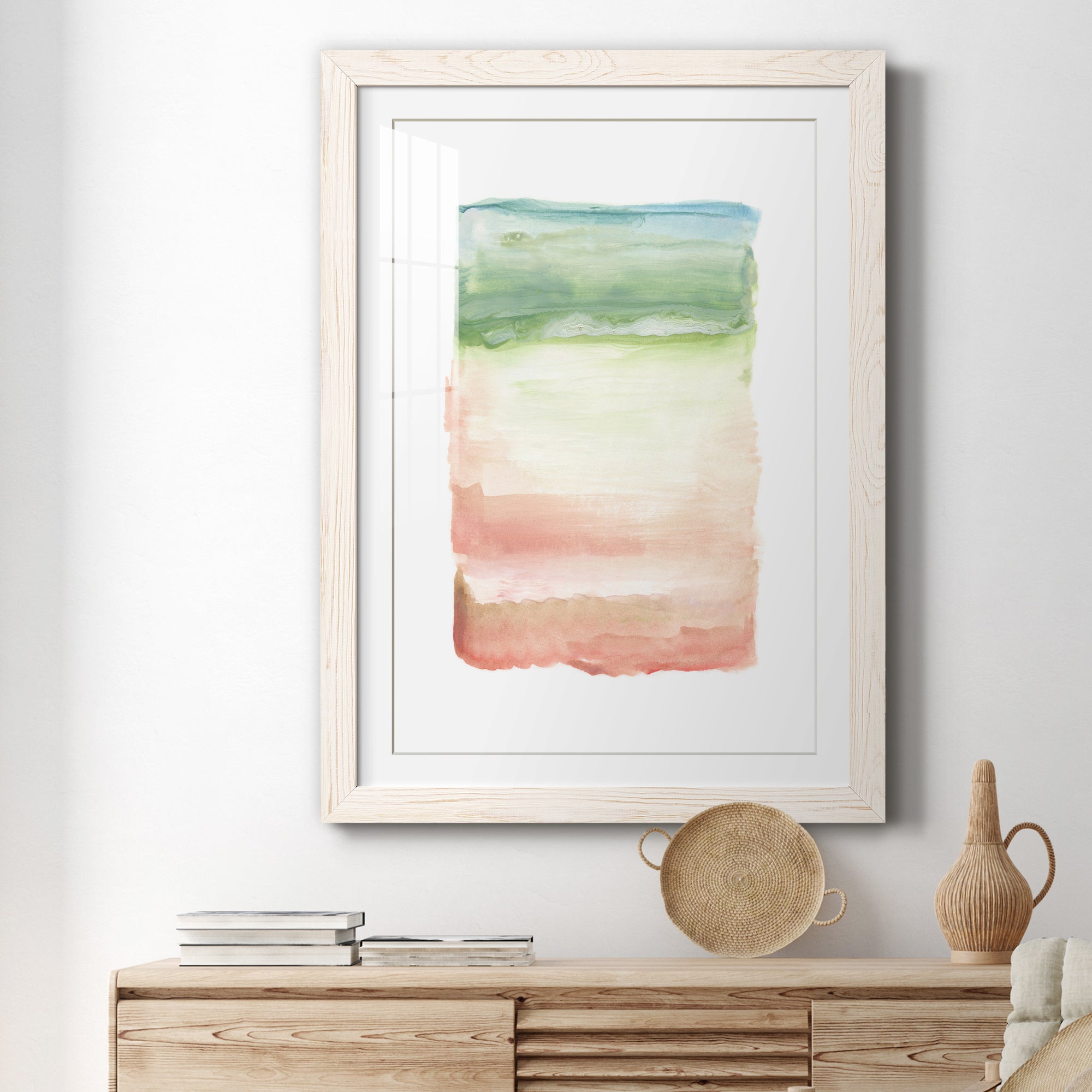 Skye I - Premium Framed Print - Distressed Barnwood Frame - Ready to Hang