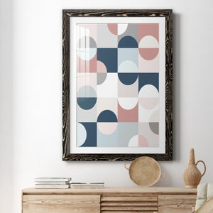 Modern Reflection - Barnwood Framed Art Print