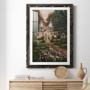 Carolina Evening I - Barnwood Framed Art Print