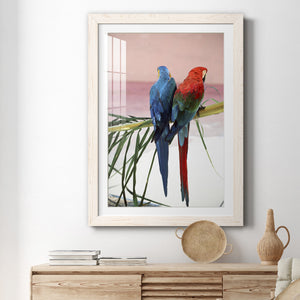 Palm Parrots - Barnwood