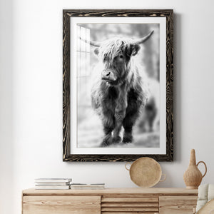 Yorkshire Highland - Premium Framed Print - Distressed Barnwood Frame - Ready to Hang