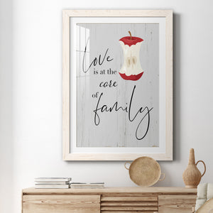 Core of Family - Premium Framed Print - Distressed Barnwood Frame - Ready to Hang