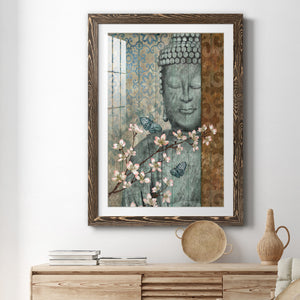 Buddha - Barnwood Framed Art Print