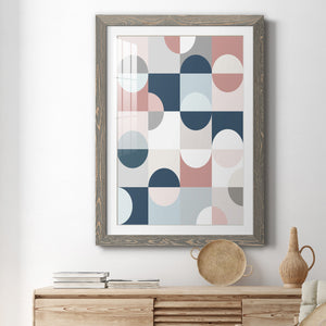 Modern Reflection - Barnwood Framed Art Print