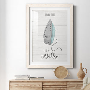 Iron Out - Premium Framed Print - Distressed Barnwood Frame - Ready to Hang