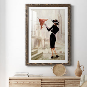 Hello, New York - Barnwood Framed Art Print