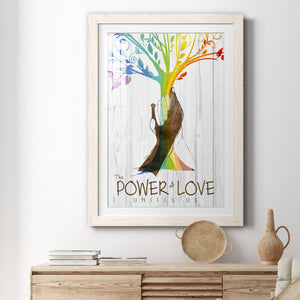 Power of Love - Premium Framed Print - Distressed Barnwood Frame - Ready to Hang