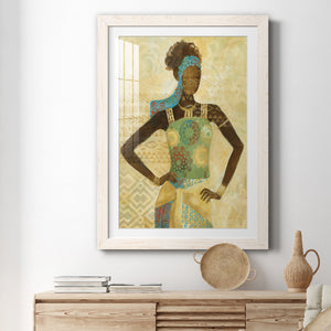 Tribal Vision I - Barnwood Framed Art Print