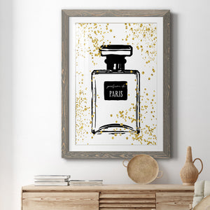 Glitter Perfume I - Barnwood Framed Art Print