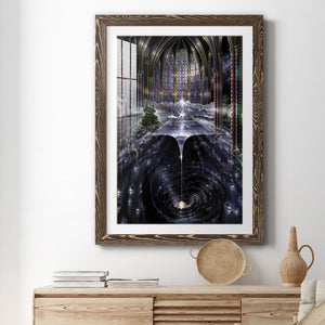 Genesis I - Barnwood Framed Art Print
