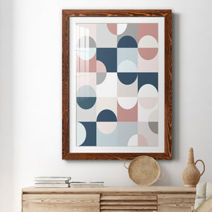 Modern Reflection - Barnwood Framed Art Print