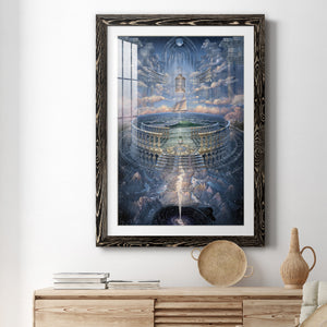 Solace II - Barnwood Framed Art Print