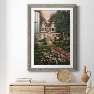Carolina Evening I - Barnwood Framed Art Print