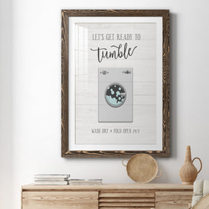 Tumble - Premium Framed Print - Distressed Barnwood Frame - Ready to Hang